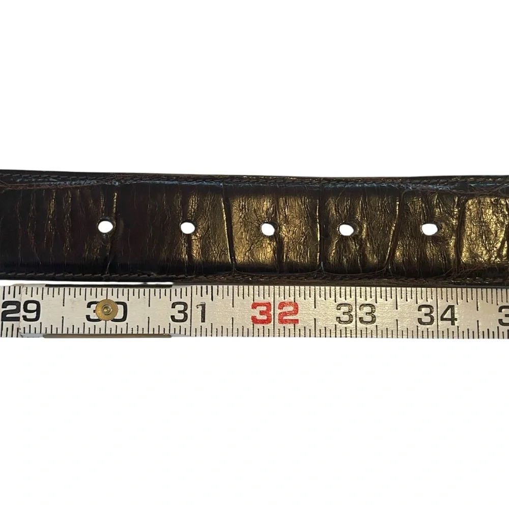 Kieselstein-Cord Celestial Sun Gold-Plated Sterling Silver Buckle Leather Belt